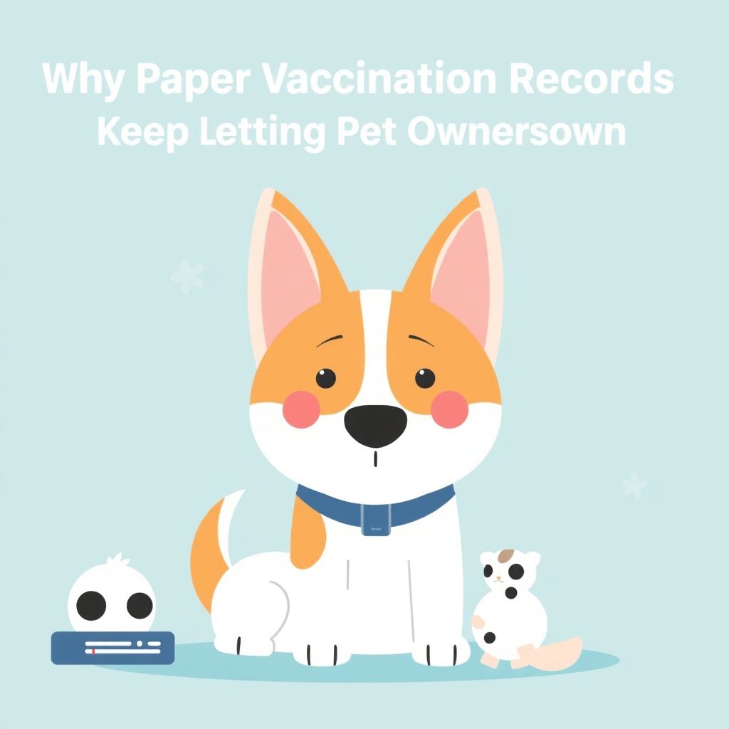 Why Paper Vaccination Records Keep Letting Pet Owners Down