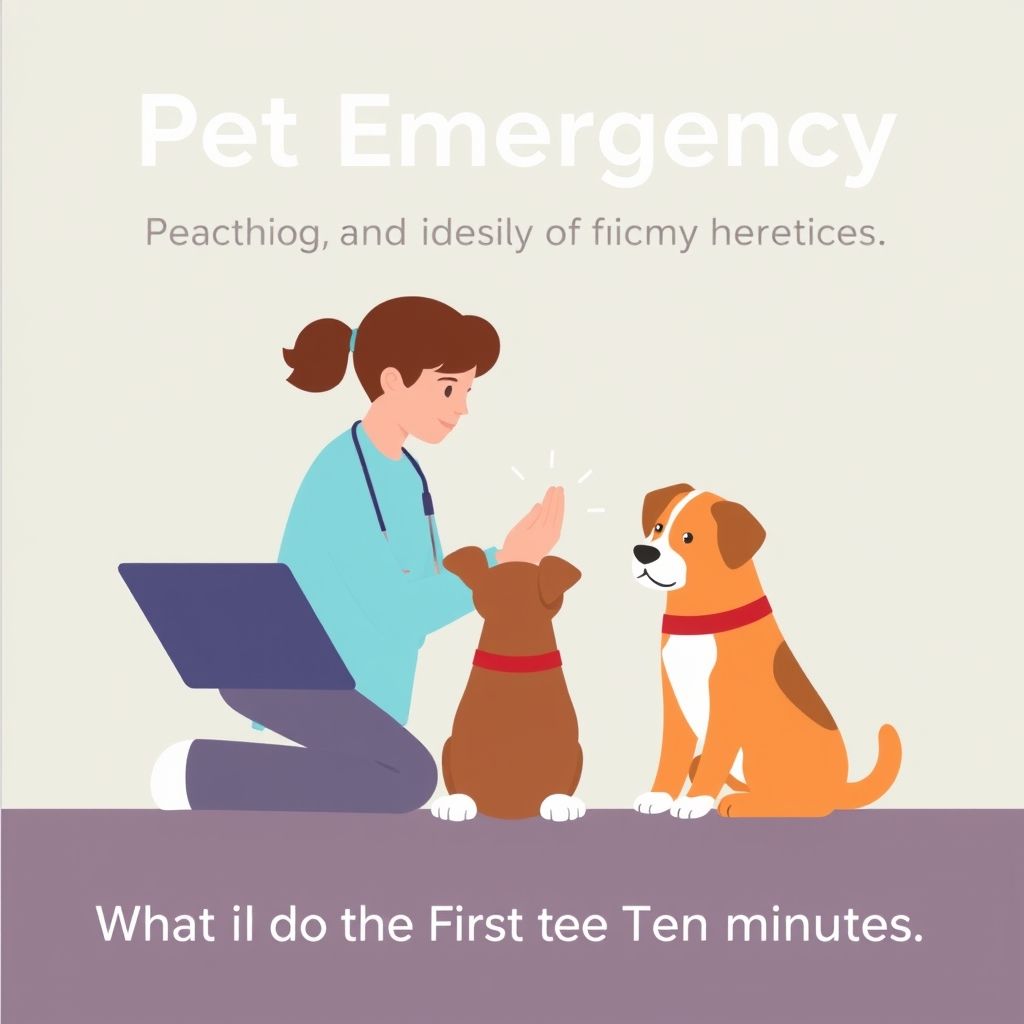 Pet Emergency: What to Do in the First Ten Minutes